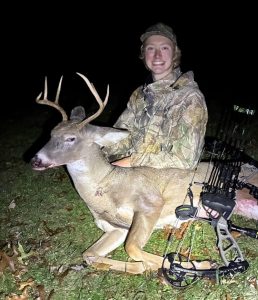 Hunter Murcko, Cortland, Ohio, won the contest for non-resident hunters. (Photo courtesy W.Va. Dept. of Commerce)