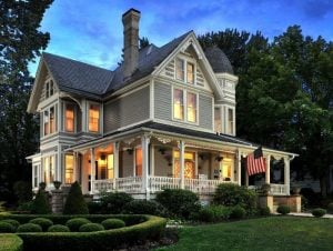 Now a bed & breakfast, the Morris Harvey House welcomes visitors to Fayetteville, West Virginia.