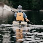 Kayaking On Guyandotte River in West Virginia