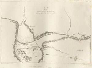 The Eastman map of the Ohio Valley at Grave Creek Flats represents at least five "lookouts" on the encircling hills. 