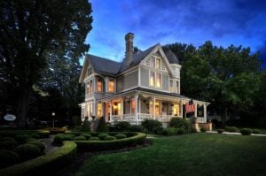 Historic tax credits have been employed to maintain the Morris Harvey House at Fayetteville, West Virginia.