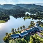 Stonewall Resort Complex on Stonewall Jackson Lake