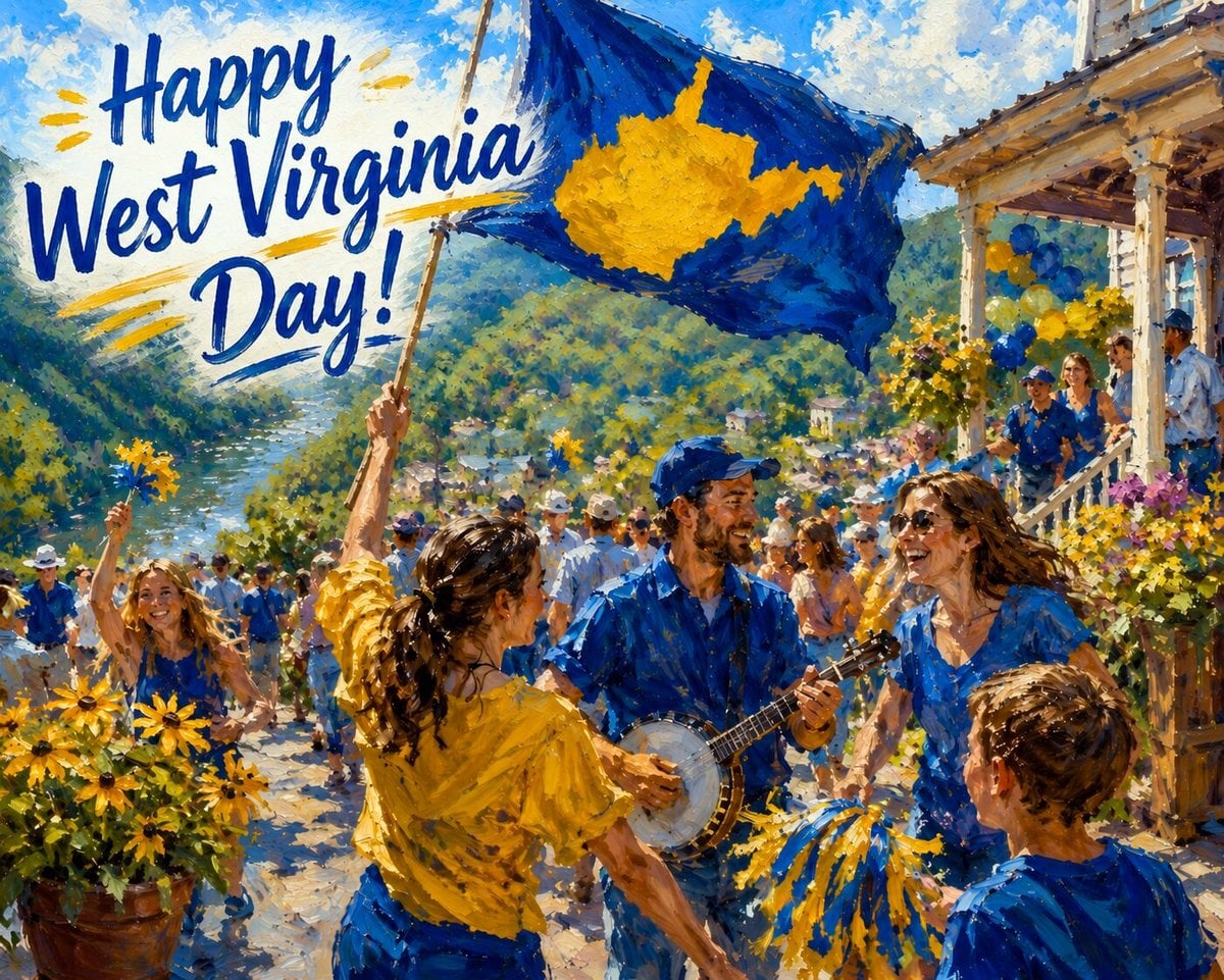 West Virginians celebrate West Virginia Day on June 20, marking the state's 1863 admission to the Union and honoring the history, culture, and traditions of the Mountain State.
