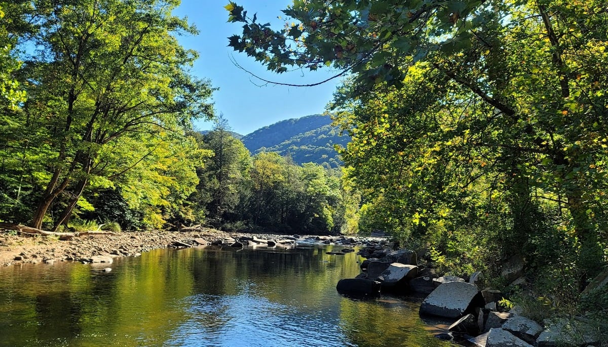 The Williams River flows through the Monongahela National Forest in Pocahontas and Webster counties. Road repairs planned for nearby Forest Road 86 could affect access to campgrounds, trailheads, and recreation areas in the Williams River and Cranberry regions this summer.