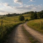 A secluded road near present-day Countsville recalls the isolated Roane-Jackson border country, where a series of murders and acts of vigilante violence unfolded in 1877.