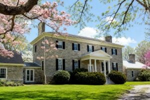 Harewood, the historic Jefferson County estate built by Samuel Washington, younger brother of George Washington, was a frequent destination for the future president during his travels through the lower Shenandoah Valley. The mansion is also famous as the site where James Madison married Dolley Payne Todd in 1794.