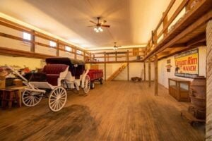 The expansive main sales room of the Coal Run Company Store once served as the commercial heart of the Coal Run mining community. Today, the open interior offers a glimpse of the building's historic character and its potential for adaptive reuse near the New River Gorge National Park and Preserve.