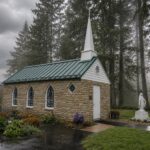 Our Lady of the Pines, a tiny chapel near Silver Lake in Preston County, is among the unexpected West Virginia landmarks featured in Peggy Stanton's new book The United "Saints" of America. Built in 1958 by Lithuanian immigrant Peter Milkint, the chapel has become one of the state's most distinctive places of worship.