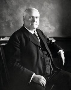 Stephen B. Elkins (1841–1911) was one of the most influential Republican political bosses in West Virginia history, using his wealth, business connections and party organization to shape state politics for decades. His death in 1911 left a vacant U.S. Senate seat that helped trigger the extraordinary legislative crisis in which state senators fled West Virginia to block an election.