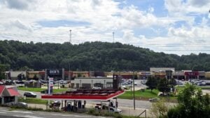 Crossroads Mall is part of Beckley’s extensive retail district along Robert C. Byrd Drive.