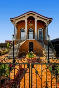 The restored William “Coin” Harvey House in Huntington, West Virginia, preserves the former home of the lawyer, author and political figure who later developed Monte Ne in Arkansas and ran for president of the United States.