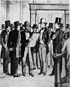 West Virginia founders await news at the McClure House in Wheeling
