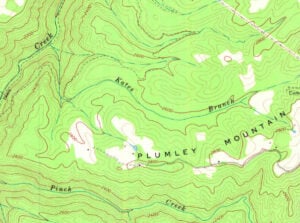 Kates Branch and Plumley Mountain in Raleigh County are both named for people and families who settled in the region.