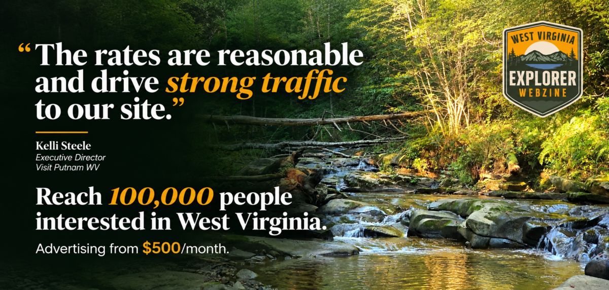 Kelli Steele, executive director of Visit Putnam WV, says advertising with WVExplorer.com offers reasonable rates and drives strong traffic to the organization’s website.
