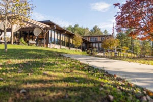 The newly remodeled lodge at North Bend State Park welcomes visitors to the Ritchie County park, home of the annual Nature Wonder Weekend and its nearly 60-year wild-food tradition.