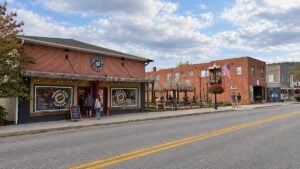 Drawn in part by the Meadow River Rail Trail, tourists visit Rainelle shops and restaurants. The town is on the old highway U.S. 60 between the Greenbrier Valley and New River Gorge.