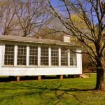 Schoolhouse at Putnam County Fairground, Eleanor, West Virginia (WV)