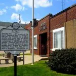 Marker at Nitro City Hall, Nitro, WV, Putnam County, Metro Valley Region