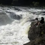 Torrent at Sandstone Falls near Hinton, WV, Raleigh County, New River Gorge Region