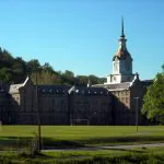 Former asylum at Weston, WV, Lewis County, Monongahela Valley Region