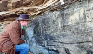 Lynco Petroglypth in West Virginia