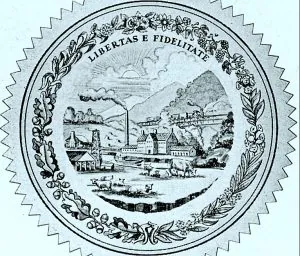 Reverse of West Virginia State Seal