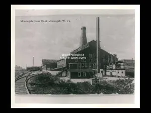 Like many glass factories, the Monongah Glass Plant stood along the Monongahela River.