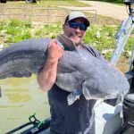 Justin Connor's record Blue Catfish promises to be one of many to be taken in West Virginia as trophies grow.